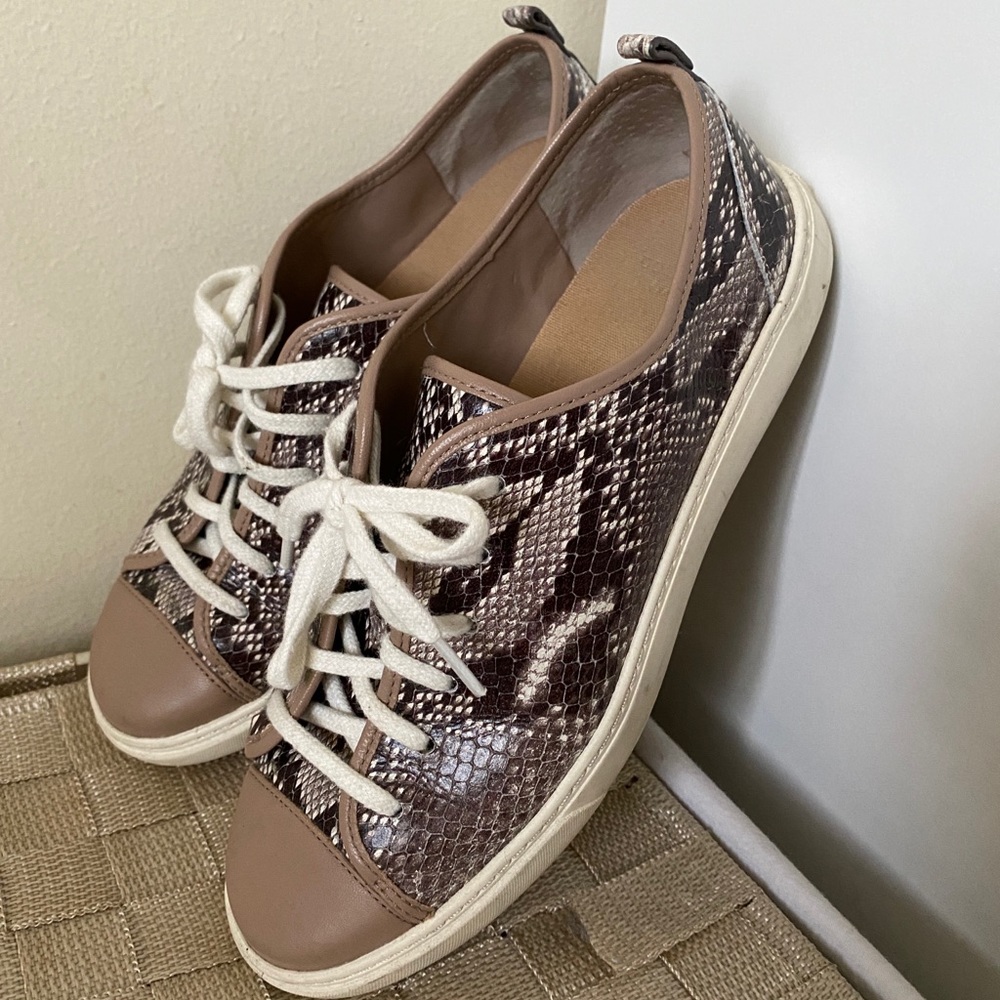Cole Haan Reptile Print Sneakers